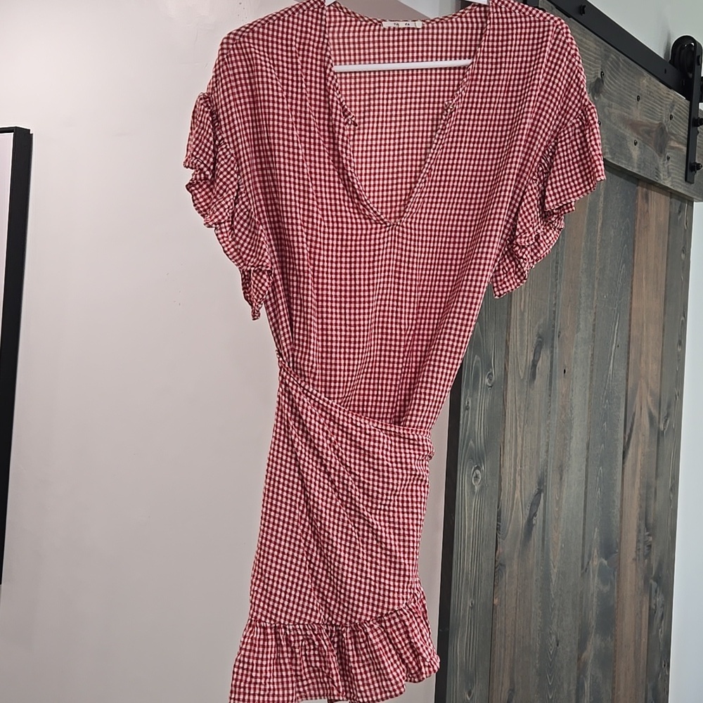 TULAROSA Jenny Dress Cherry Medium - Picture 2 of 3